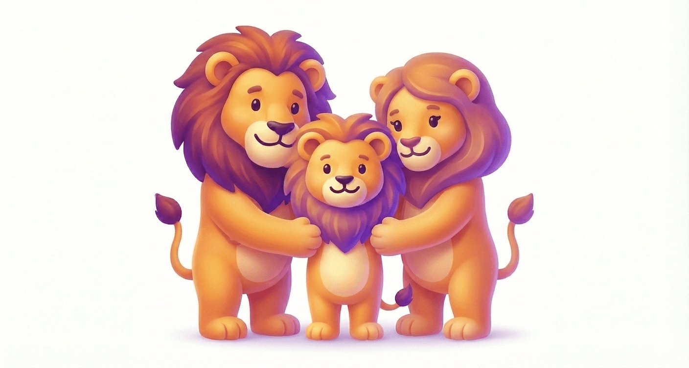 Leo com a família - envolvimento dos pais